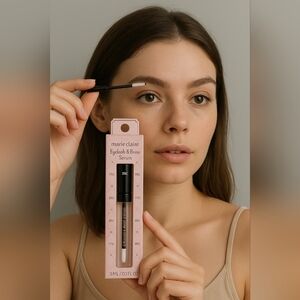 Marie Claire Eyelash & Brow Serum New Castor Oil Infused